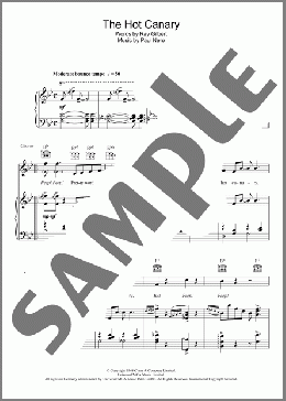 The Hot Canary(Bing Crosby) 楽譜 その他 ダウンロード
