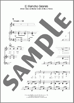 El Rancho Grande(Merle Travis) 楽譜 その他 ダウンロード