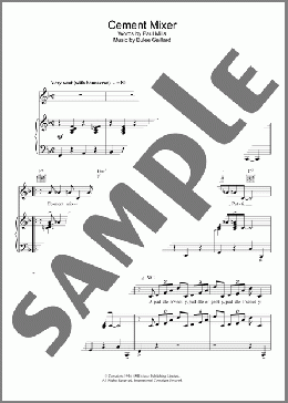 Cement Mixer(Slim Gaillard) 楽譜 その他 ダウンロード