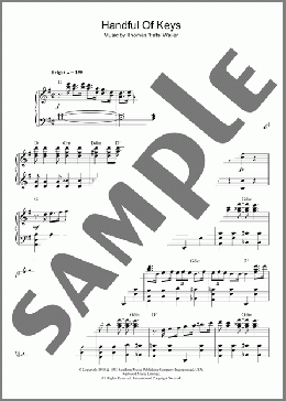 Handful Of Keys(Fats Waller) 楽譜 ピアノ（ソロ） ダウンロード