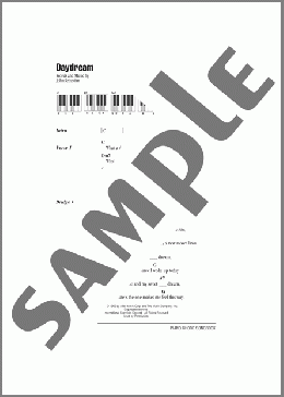 Daydream(The Lovin' Spoonful) 楽譜 ピアノ（歌詞 & コード） ダウンロード