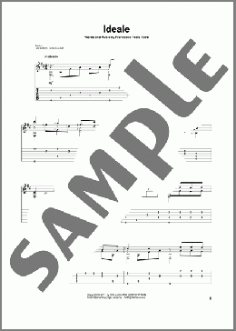 Ideale(Francesco Paolo Tosti) 楽譜 ギター（その他） ダウンロード