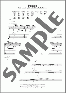 Ponteio(Edu Lobo) 楽譜 ギター（ソロ） ダウンロード