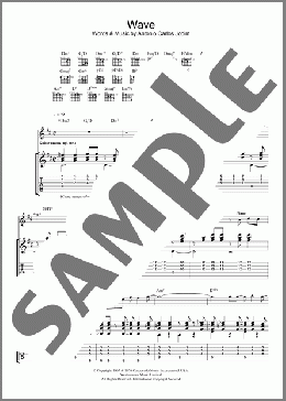 Wave(Antonio Carlos Jobim) 楽譜 ギター（ソロ） ダウンロード
