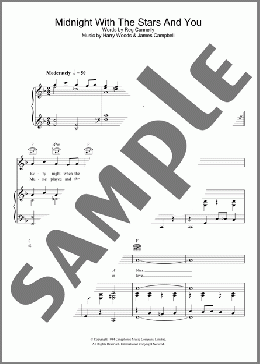 Midnight With The Stars And You(Ray Noble) 楽譜 その他 ダウンロード