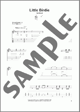 Little Birdie(Traditional) 楽譜 ギター（ソロ） ダウンロード