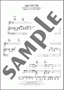 Lay It On Me(Kelly Rowland) 楽譜 その他 ダウンロード