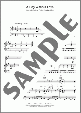 A Day Without Love(The Love Affair) 楽譜 その他 ダウンロード
