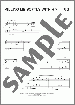 Killing Me Softly With His Song (arr. Phillip Keveren)(Roberta Flack) 楽譜 ピアノ（ソロ） ダウンロード