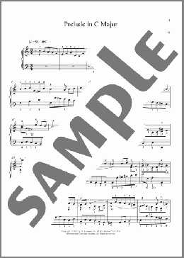 Prelude In C Major, BMV 943(Johann Sebastian Bach) 楽譜 ピアノ（ソロ） ダウンロード