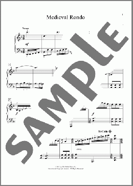 Medieval Rondo(Carolyn C. Setliff) 楽譜 ピアノ（ソロ） ダウンロード