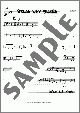 Broad Way Blues(Ornette Coleman) 楽譜 その他 ダウンロード