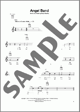 Angel Band(The Stanley Brothers) 楽譜 ウクレレ（弾き語り） ダウンロード