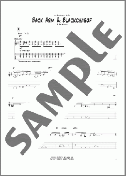 Back Arm & Blackcharge(Pat Metheny) 楽譜 ギター（ソロ） ダウンロード