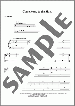 Come Away To The Skies(John Leavitt) 楽譜 その他 ダウンロード