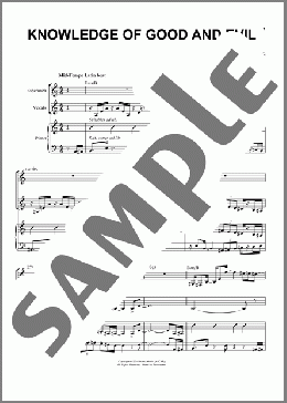 Knowledge Of Good And Evil(Esperanza Spalding) 楽譜 ピアノ & ボーカル ダウンロード