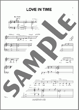 Love In Time(Esperanza Spalding) 楽譜 ピアノ & ボーカル ダウンロード