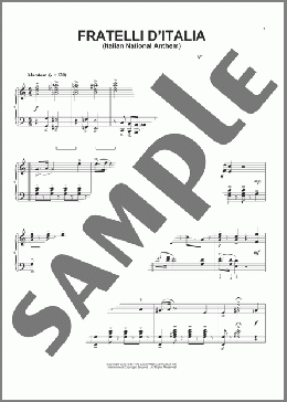 Italian National Anthem (Fratelli d'Italia) (arr. Phillip Keveren)(Michele Novaro) 楽譜 ピアノ（ソロ） ダウンロード