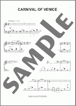 Carnival Of Venice (arr. Phillip Keveren)(Julius Benedict) 楽譜 ピアノ（ソロ） ダウンロード