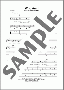 Who Am I(Casting Crowns) 楽譜 ギター（その他） ダウンロード