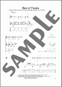 Sea Of Faces(Kutless) 楽譜 ギター（その他） ダウンロード