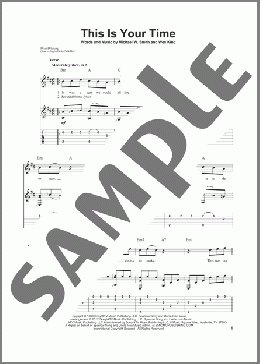 This Is Your Time(Michael W. Smith) 楽譜 ギター（その他） ダウンロード