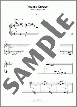 Virginia Creeper(Francis Shaw) 楽譜 ピアノ（ソロ） ダウンロード