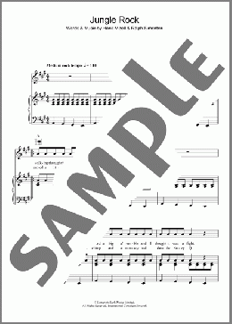 Jungle Rock(Hank Mizell) 楽譜 その他 ダウンロード