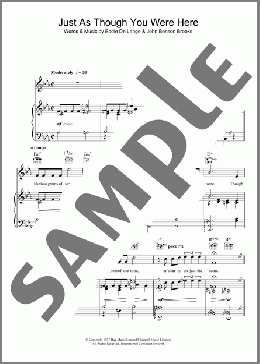 Just As Though You Were Here(Tommy Dorsey) 楽譜 その他 ダウンロード