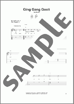 Ging Gang Gooli(Traditional) 楽譜 ギター（ソロ） ダウンロード