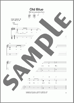 Old Blue(Traditional) 楽譜 ギター（ソロ） ダウンロード