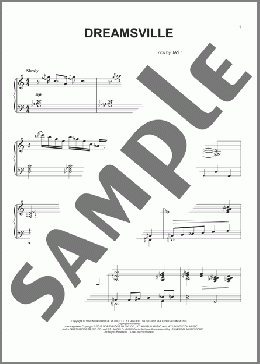 Dreamsville(Henry Mancini/Jay Livingston) 楽譜 ピアノ（ソロ） ダウンロード