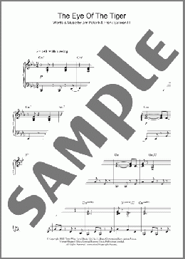 Eye Of The Tiger (Jazz Version)(Survivor) 楽譜 ピアノ（ソロ） ダウンロード