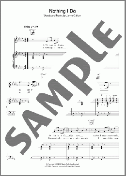 Nothing I Do(Jamie Cullum) 楽譜 その他 ダウンロード