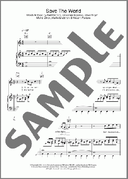 Save The World(Swedish House Mafia) 楽譜 その他 ダウンロード