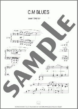 C.M Blues(Jason Beck/Chilly Gonzales) 楽譜 ピアノ（ソロ） ダウンロード