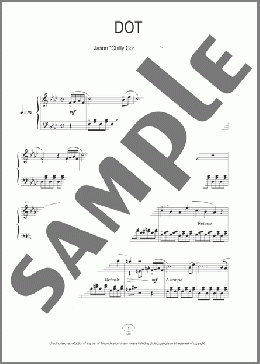Dot(Jason Beck/Chilly Gonzales) 楽譜 ピアノ（ソロ） ダウンロード