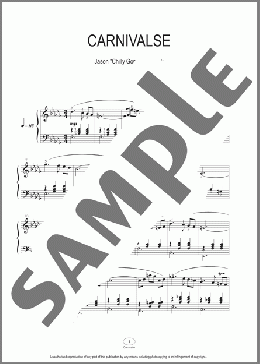 Carnivalse(Jason Beck/Chilly Gonzales) 楽譜 ピアノ（ソロ） ダウンロード