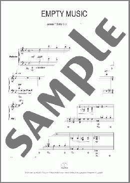 Empty Music(Jason Beck/Chilly Gonzales) 楽譜 ピアノ（ソロ） ダウンロード