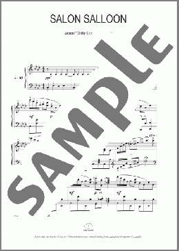 Salon Salloon(Jason Beck/Chilly Gonzales) 楽譜 ピアノ（ソロ） ダウンロード