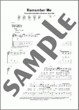 Remember Me(Kutless) 楽譜 ギター（ソロ） ダウンロード