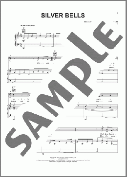 Silver Bells(Lady A) 楽譜 ピアノ & ボーカル & ギター ダウンロード