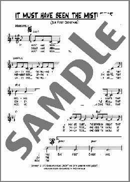 It Must Have Been The Mistletoe (Our First Christmas)(Doug Konecky) 楽譜 その他 ダウンロード