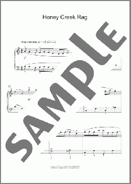 Honey Creek Rag(Fred Kern) 楽譜 ピアノ（ソロ） ダウンロード