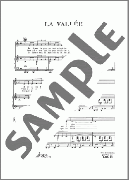 La Pyromane(Henri Salvador) 楽譜 ピアノ & ボーカル ダウンロード