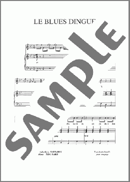 L'Amiral(Henri Salvador) 楽譜 ピアノ & ボーカル ダウンロード
