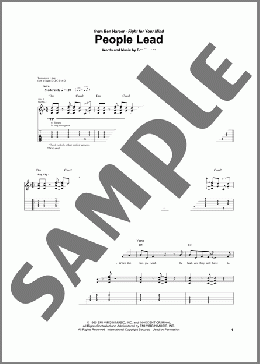 People Lead(Ben Harper) 楽譜 ギター（ソロ） ダウンロード