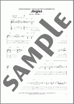 Jingles(Wes Montgomery) 楽譜 ギター（ソロ） ダウンロード