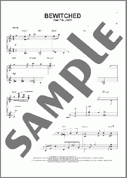 Bewitched [Jazz version] (arr. Brent Edstrom)(Lorenz Hart/Rodgers & Hart/Richard Rodgers) 楽譜 ピアノ（ソロ） ダウンロード