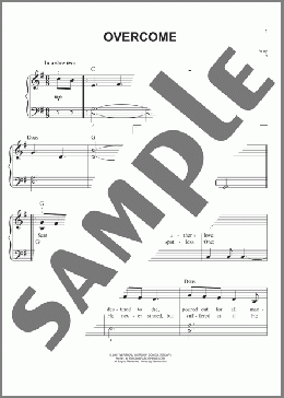Overcome(Jeremy Camp) 楽譜 ピアノ（ソロ） ダウンロード